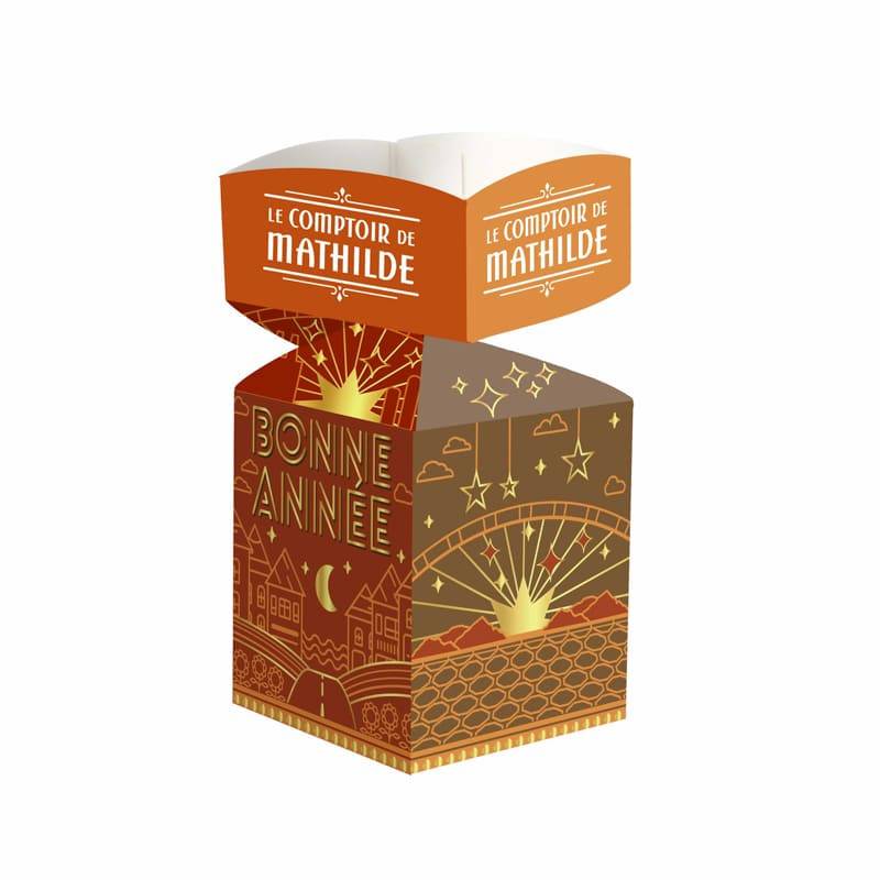 Mini Crackers Bonne Année (Assortiment De Napolitains) 35G